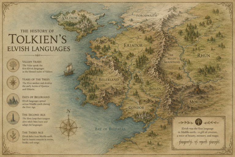 History of Tolkien’n Elvish Languages