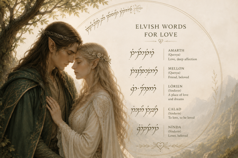 Elvish Words For Love