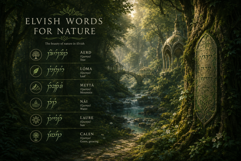 Elvish Words For Nature