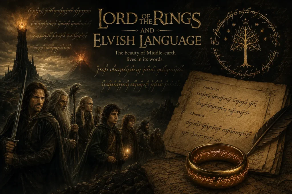Elvish Translator Lord of the Rings