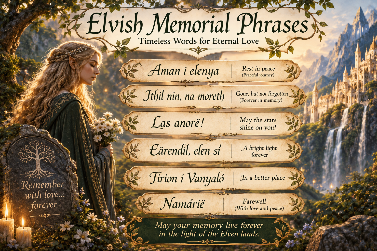 Memorial Pharases