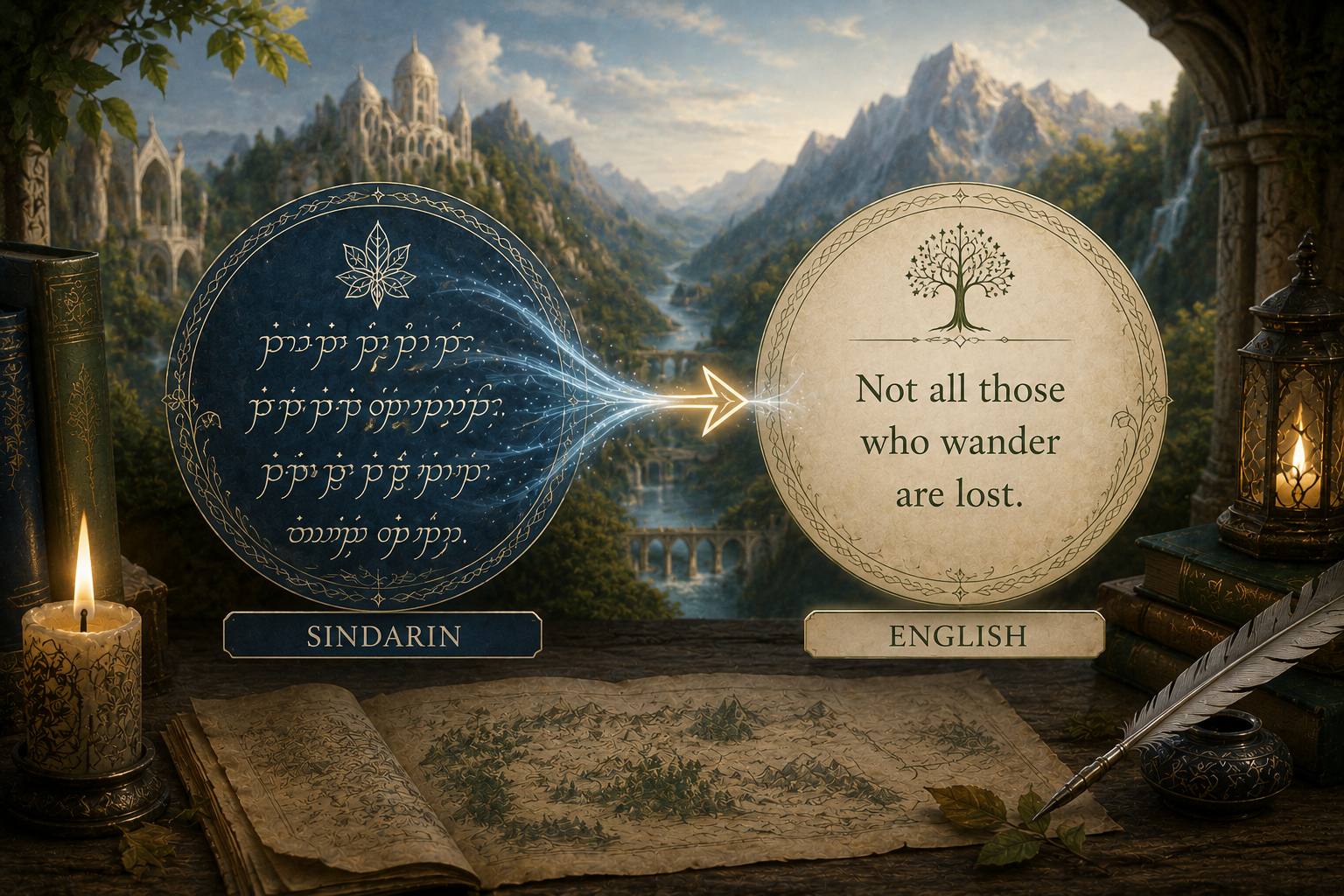 Sindarin to english Translator Sindarin to English Tranlator