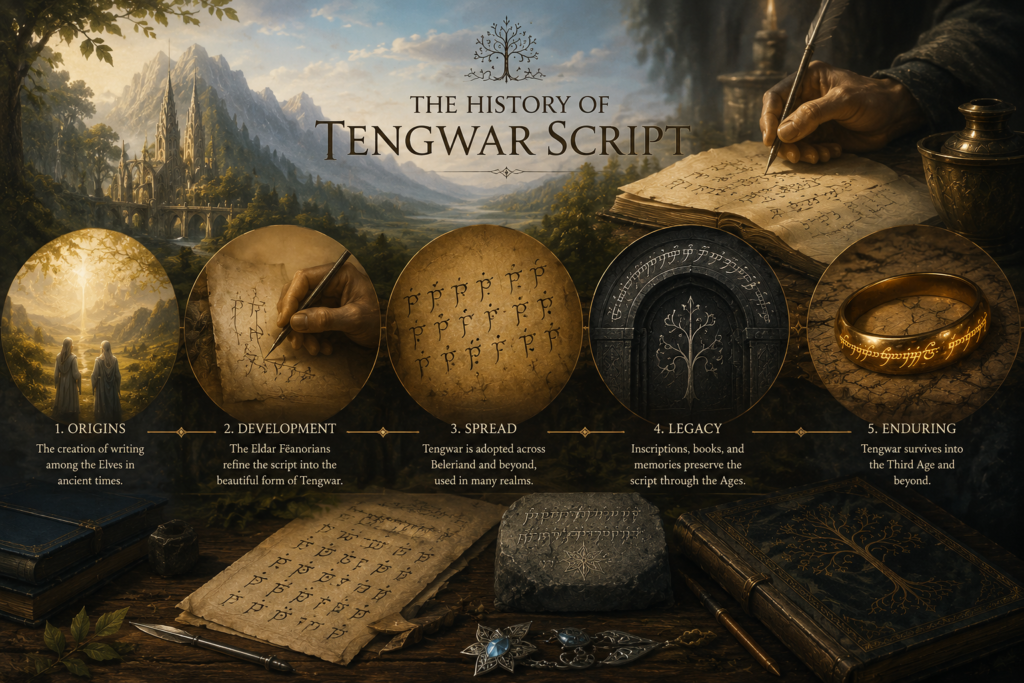 Tengwar Script Tengwar Script History
