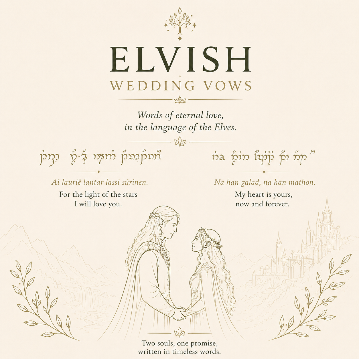 elvish wedding