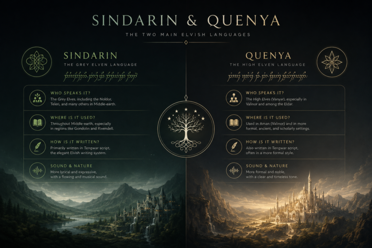 sindarin vs quenya